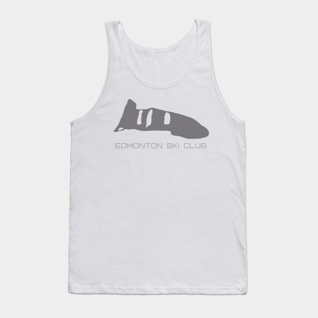 Edmonton Ski Club Resort 3D Tank Top by Mapsynergy